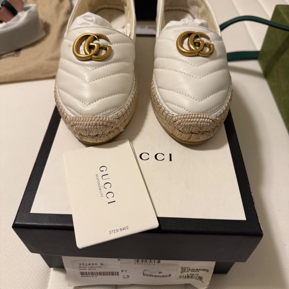 Gucci Espadrilles White - Picture 1 of 3